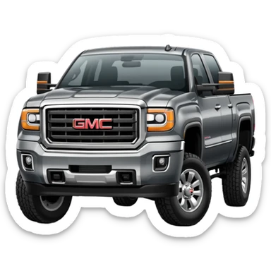 GMC sierra 2500hd truck sticker