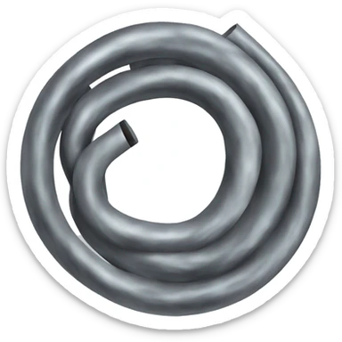 Metal coil sticker