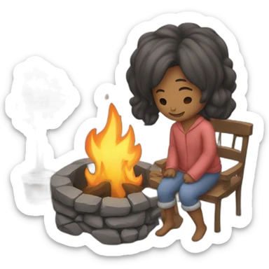 hearth love  sticker