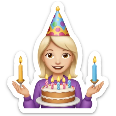 Moms Birthday  sticker