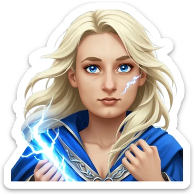 Storm Wizard sticker