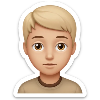 Make the eye smaller and push it yo the left sticker