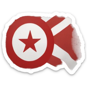  flag of the east turkemenistan sticker