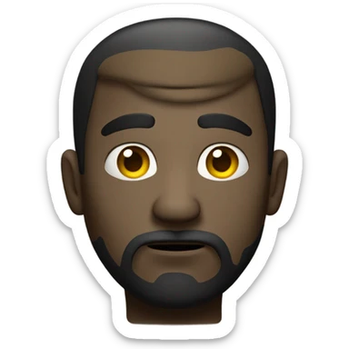 Mysterious guy sticker