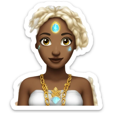 (Technomancy Tuitorial @ https://youtu.be/SgQQU_Szm1A?si=L9Fu0e7bzgv7XrSN) Technomancy Divine Magical Divine Goddess sticker