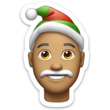 gender symbol christmas sticker