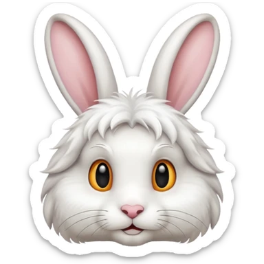Rabbit sticker