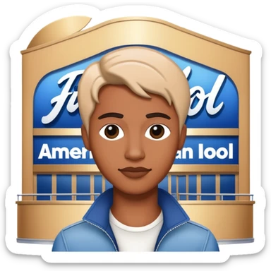 American Idol sticker