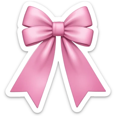 christmas decoration white aesthetic from pinterest with pink bows sticker