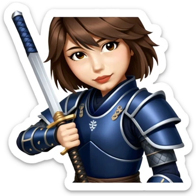 Warrior Samurai sticker