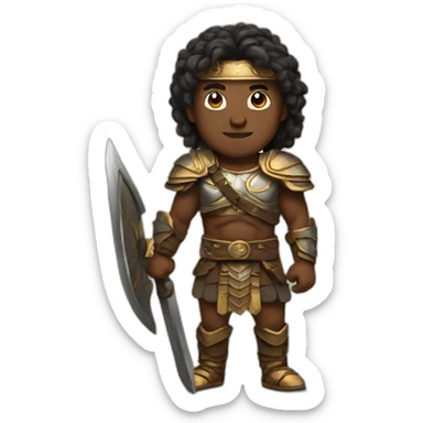 warrior sticker