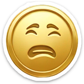 gold coin with shopify logo on it sticker