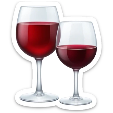 Wine color sticker