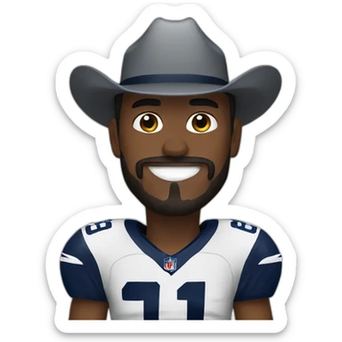 Dallas Cowboy sticker