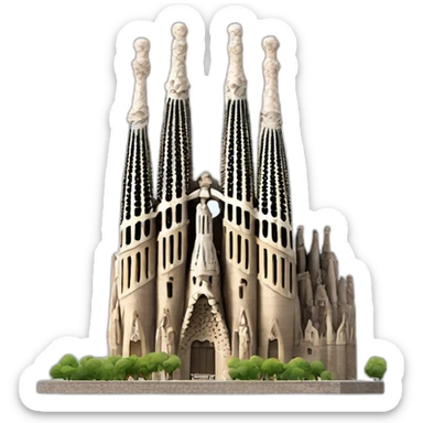 sagrada familia sticker