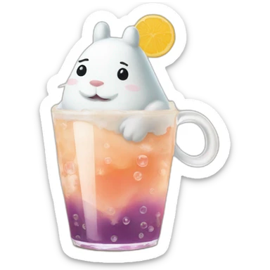 moomin-drink-bubble-tea sticker