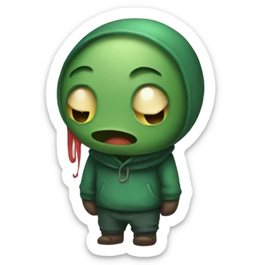 make amumu sad and cute sticker