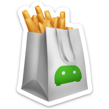 Uber eats sticker