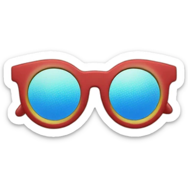 SuperHiro sunglasses sticker
