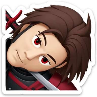 Shadow Samurai sticker