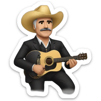Vicente fernandez sticker