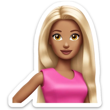Barbie sticker
