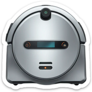 Robot vacuum cleaner sticker