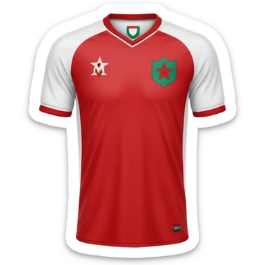 Maillot du Maroc foot sticker