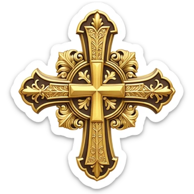 Creat a emoji of st thomas cross  sticker