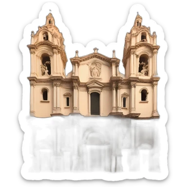 catedral de murcia sticker
