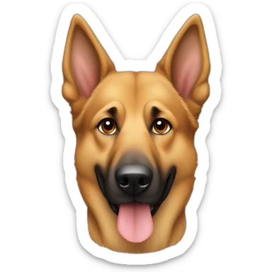 Chien berger allemand sticker
