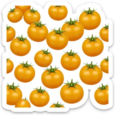 yellow tomatoes sticker
