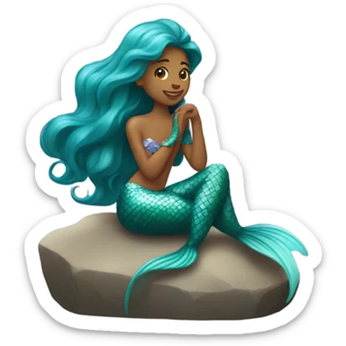 mermaid of the sea no woke sticker