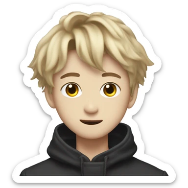 felix from the kpop band called straykids sticker