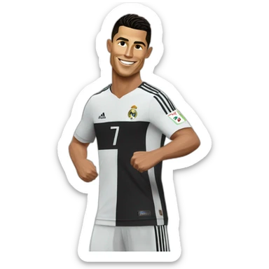 cristiano ronaldo feo sticker