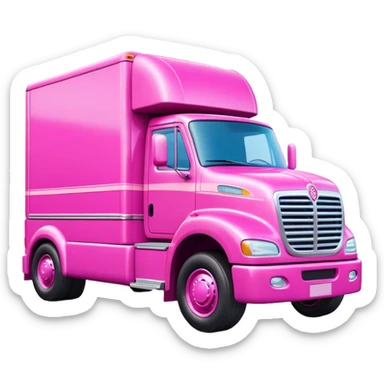Real Life Barbie Dream truck sticker