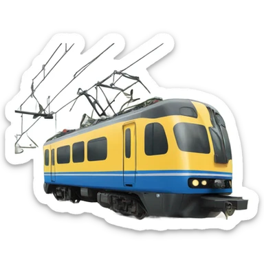 Swedish train sticker