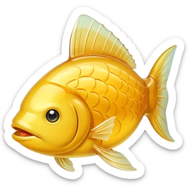 fish gelatin sticker