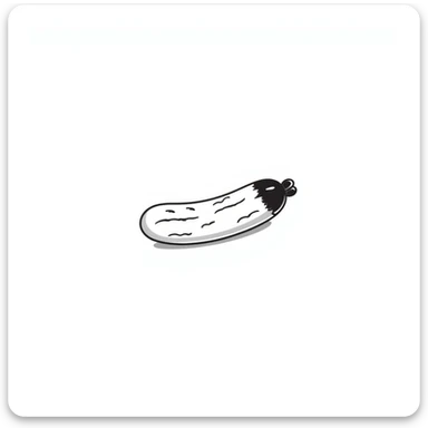 Cucumber sticker