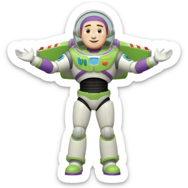 buzz lightyear full sticker