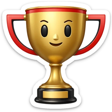 Faça um emoji da taça da Libertadores sticker
