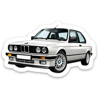 bmw e30 sticker