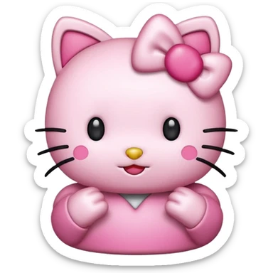 hello kitty emojis  sticker