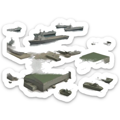 Military port sticker