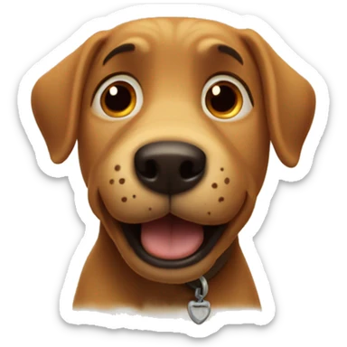 Dug the dog from UP sticker