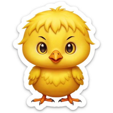 Merge a 😈 and 🐥 sticker