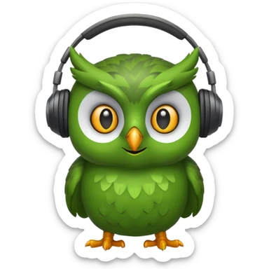 DUOLINGO sticker