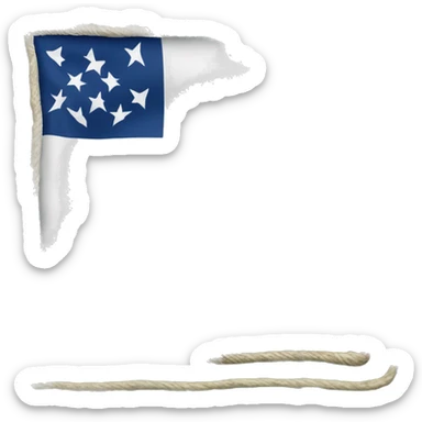 Bandera de Extremadura verde, blanca y negra sticker