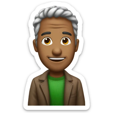 Criceto con albero di Natale sticker