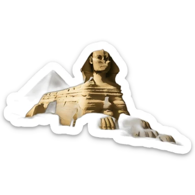 Great Sphinx of Giza sticker